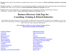Tablet Screenshot of directory.teambuildingusa.com